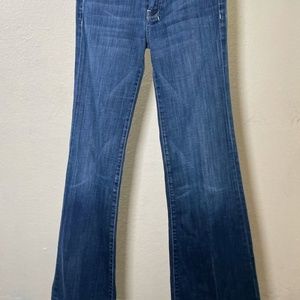 Seven for All Mankind Blue Dojo Jeans Size 26 Jeans Inseam 31